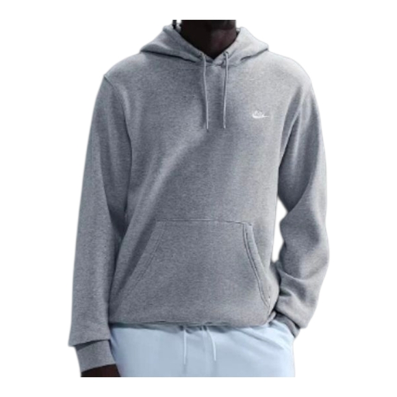 Nike Other - Nike Sweatshirt Mens Size XXL 2XL Gray Heather Club Fleece Hoodie FN3859 063 New